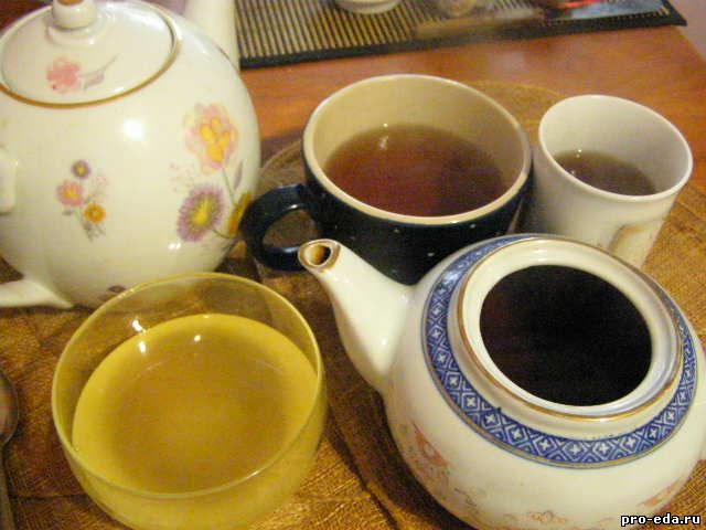 чай пуэр можно пить с мёдом